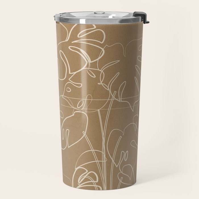 Minimal Window With Potted Plants 1 Travel Mug Gallery Image 2