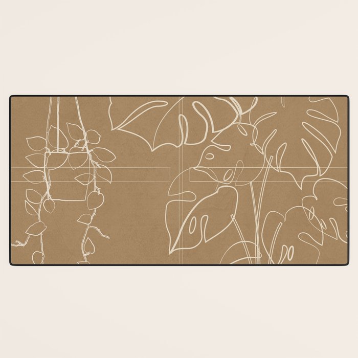 Minimal Window With Potted Plants 1 Desk Mat Gallery Image 3