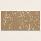 Minimal Window With Potted Plants 1 Desk Mat Gallery Image 3