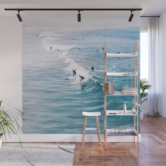 Catch A Wave Wall Mural Gallery Image 1
