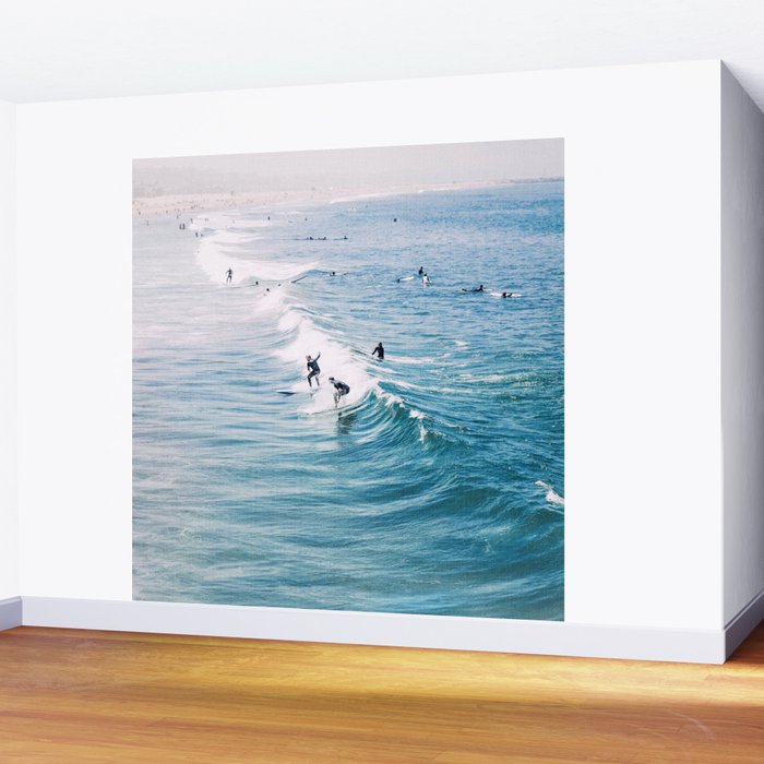Catch A Wave Wall Mural Gallery Image 2