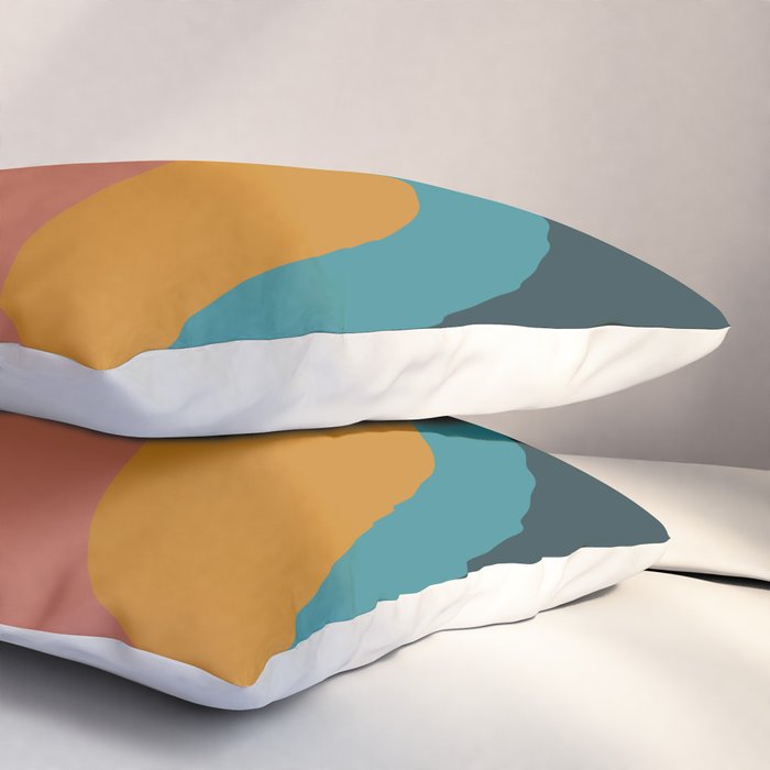 Abstract ~ Retro Pillow Sham Gallery Image 3