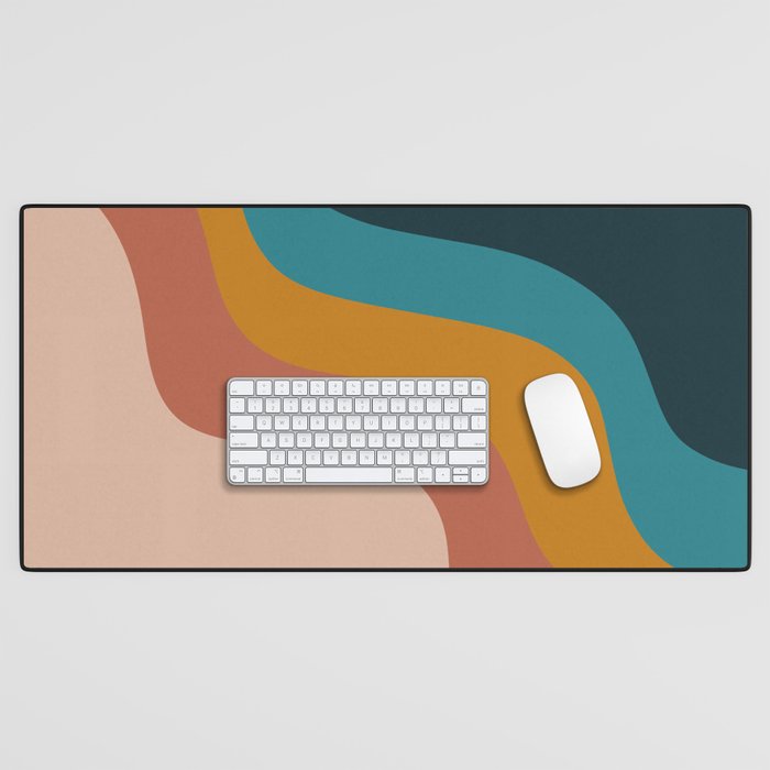 Abstract ~ Retro Desk Mat Gallery Image 1