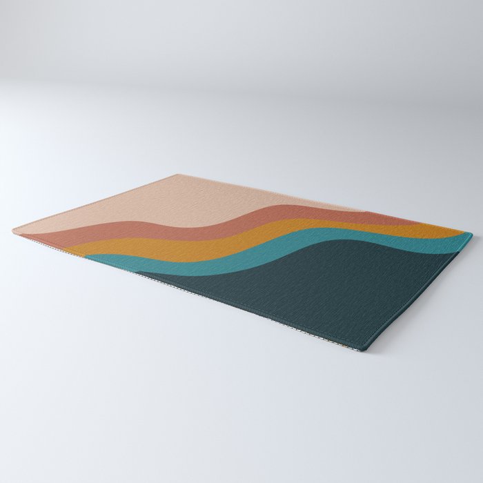 Abstract ~ Retro Rug Gallery Image 3