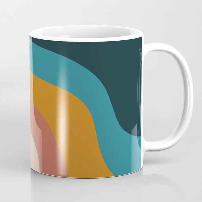 Abstract ~ Retro Coffee Mug Gallery Image 1