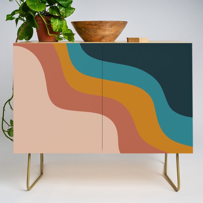 Abstract ~ Retro Credenza Gallery Image 1