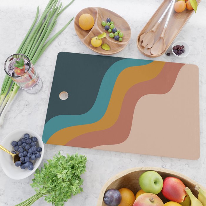 Abstract ~ Retro Cutting Board Gallery Image 2