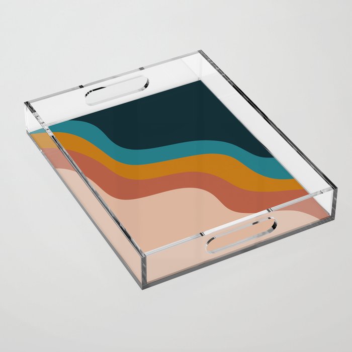 Abstract ~ Retro Acrylic Tray Gallery Image 1