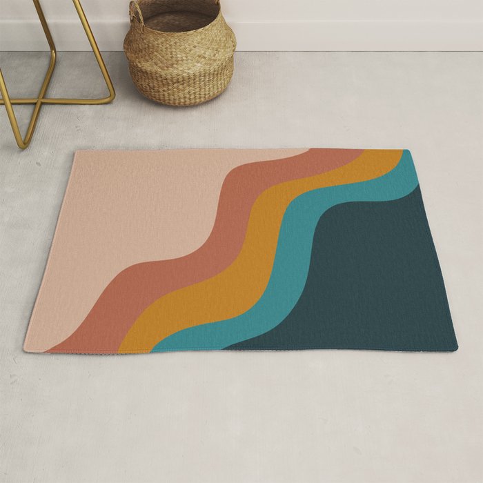 Abstract ~ Retro Rug Gallery Image 1
