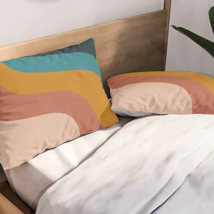 Abstract ~ Retro Pillow Sham Gallery Image 2