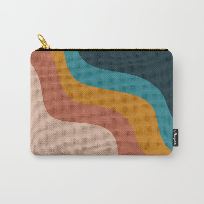 Abstract ~ Retro Carry All Pouch Gallery Image 1