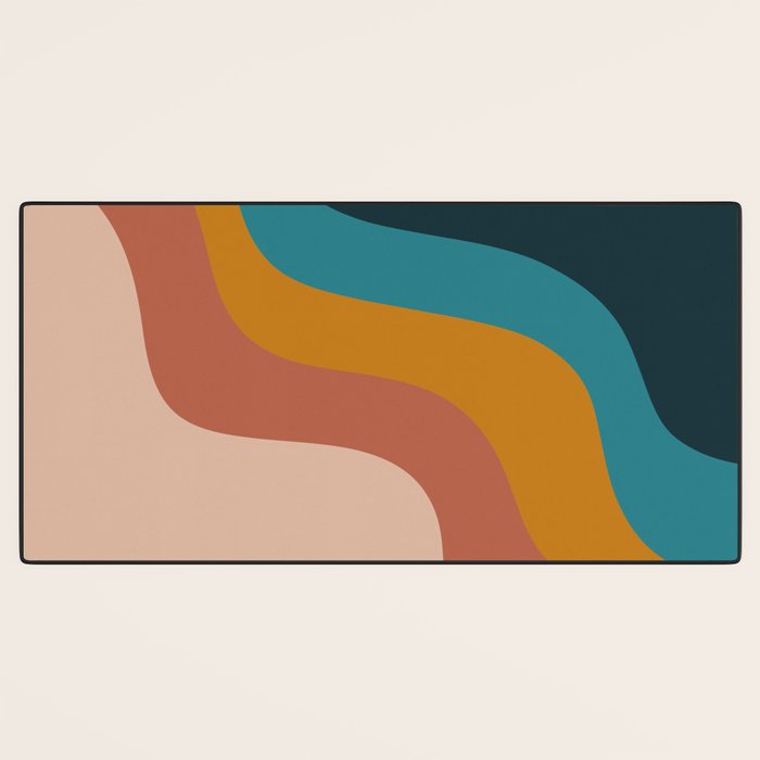 Abstract ~ Retro Desk Mat Gallery Image 3