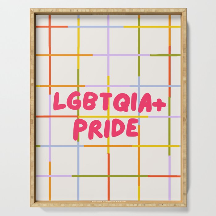 LGBTQIA+ Pride Serving Tray Gallery Image 1