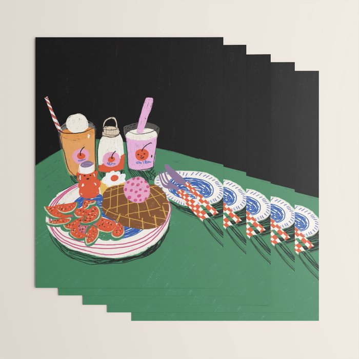 Milkshakes Wrapping Paper Gallery Image 3