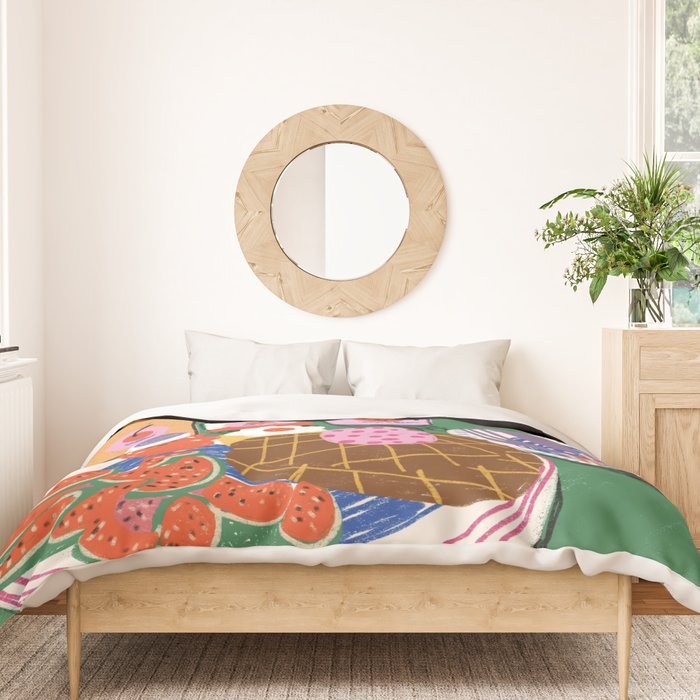Milkshakes Duvet Cover Gallery Image 3