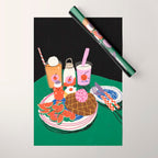 Milkshakes Wrapping Paper Gallery Image 1