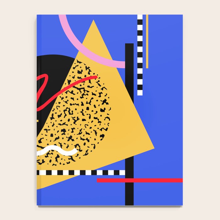 Memphis pattern 106 - 80s / 90s Retro Notebook Gallery Image 4