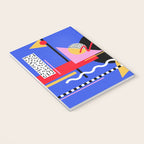 Memphis pattern 106 - 80s / 90s Retro Notebook Gallery Image 3