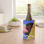 Memphis pattern 106 - 80s / 90s Retro Wine Chiller Gallery Image 4