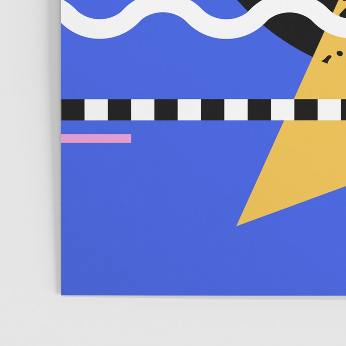 Memphis pattern 106 - 80s / 90s Retro Poster Gallery Image 3