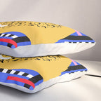 Memphis pattern 106 - 80s / 90s Retro Pillow Sham Gallery Image 3