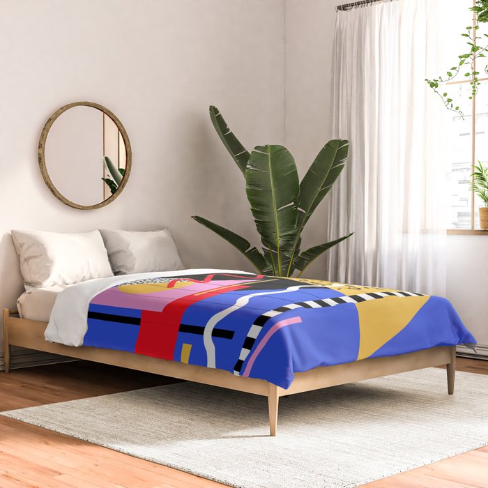 Memphis pattern 106 - 80s / 90s Retro Comforter Gallery Image 2