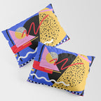 Memphis pattern 106 - 80s / 90s Retro Pillow Sham Gallery Image 3