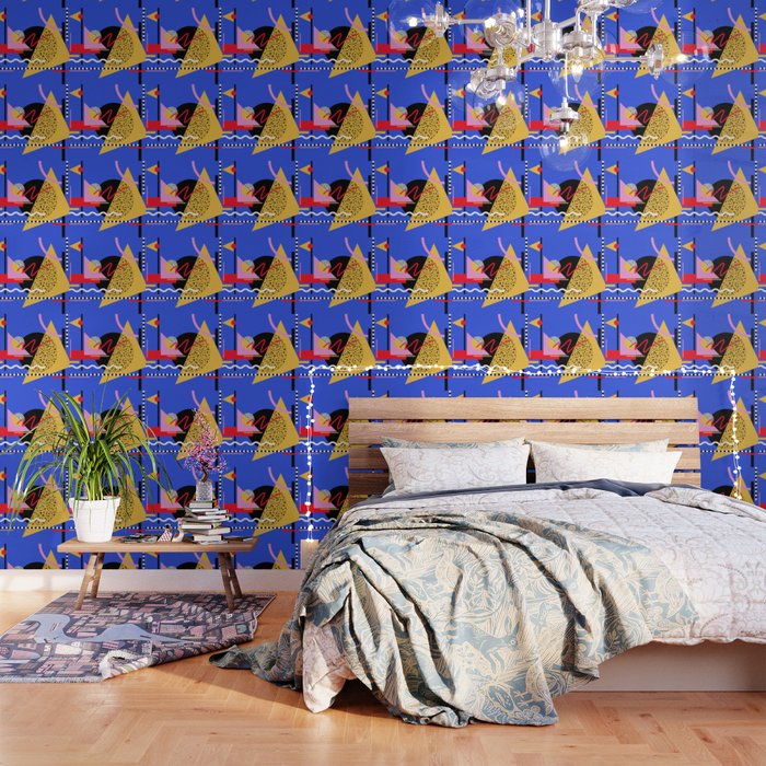 Memphis pattern 106 - 80s / 90s Retro Wallpaper Gallery Image 3