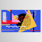 Memphis pattern 106 - 80s / 90s Retro Tablecloth Gallery Image 2