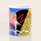Memphis pattern 106 - 80s / 90s Retro Coffee Mug Gallery Image 4
