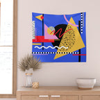 Memphis pattern 106 - 80s / 90s Retro Wall Tapestry Gallery Image 2