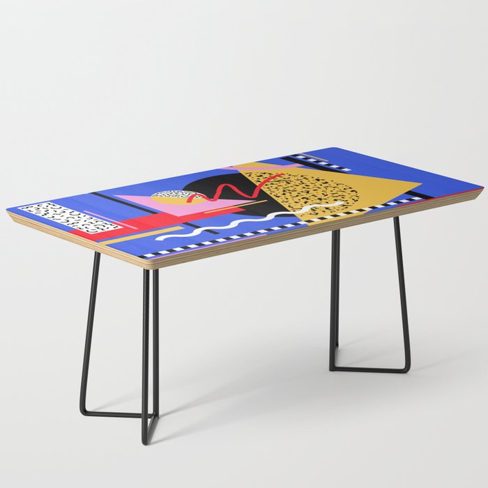 Memphis pattern 106 - 80s / 90s Retro Coffee Table Gallery Image 1