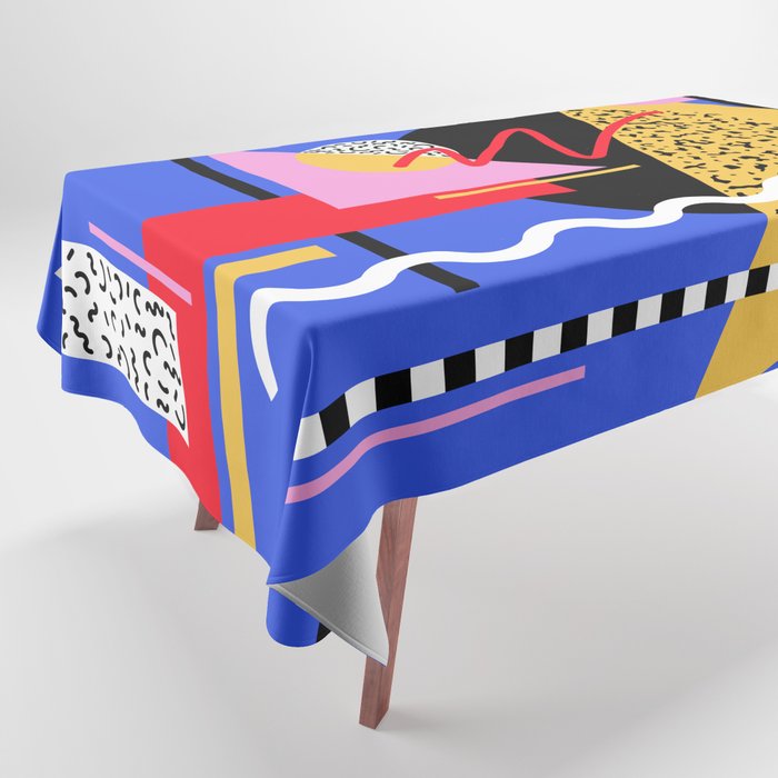 Memphis pattern 106 - 80s / 90s Retro Tablecloth Gallery Image 1