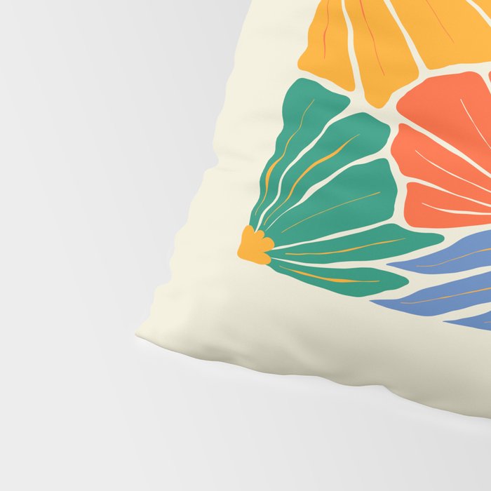 Starlight Summer: Matisse Foliage | Flower Market 002 Pillow Sham Gallery Image 4
