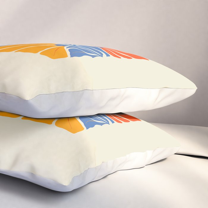 Starlight Summer: Matisse Foliage | Flower Market 002 Pillow Sham Gallery Image 3