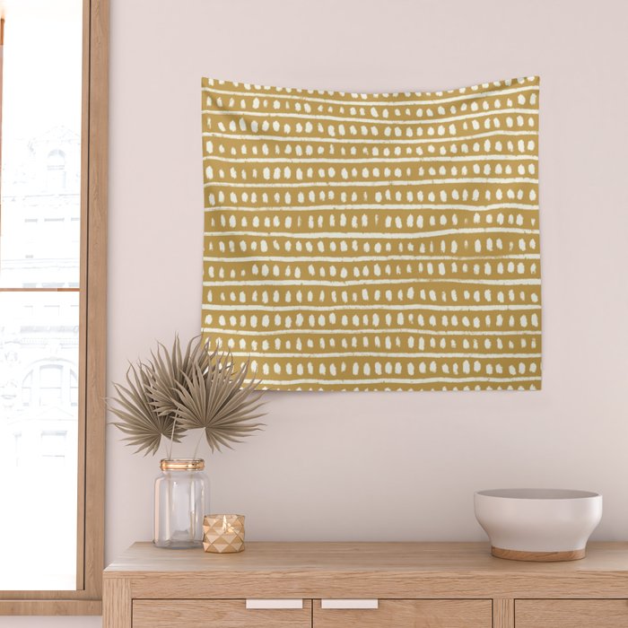 Simple Hand Drawn Pattern #11 Wall Tapestry Gallery Image 2
