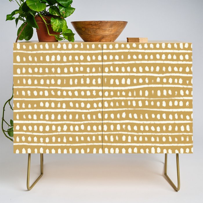 Simple Hand Drawn Pattern #11 Credenza Gallery Image 1