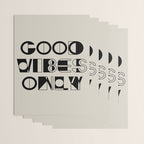 GOOD VIBES ONLY Wrapping Paper Gallery Image 3