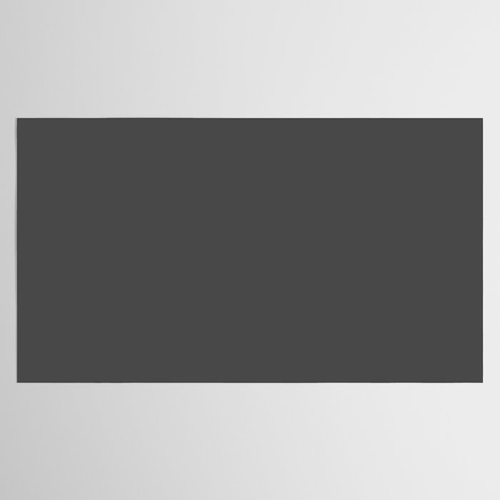 Stone Grey Solid Color Tablecloth Gallery Image 2