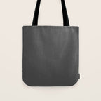 Stone Grey Solid Color Tote Bag Gallery Image 1