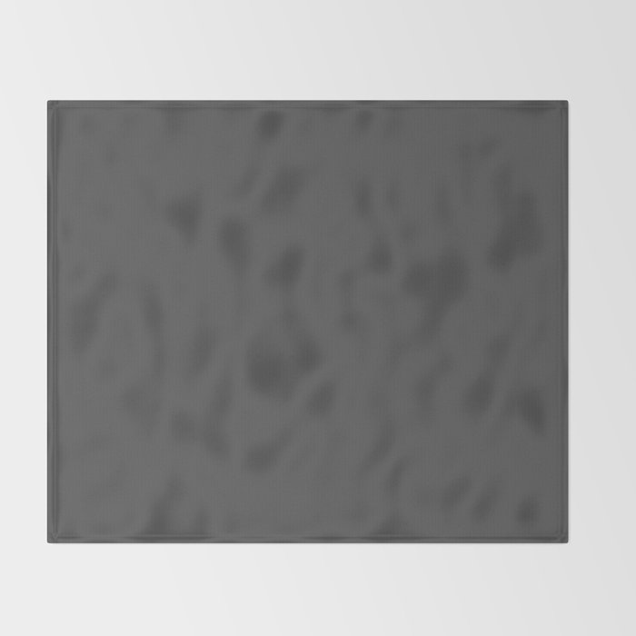 Stone Grey Solid Color Throw Blanket Gallery Image 2