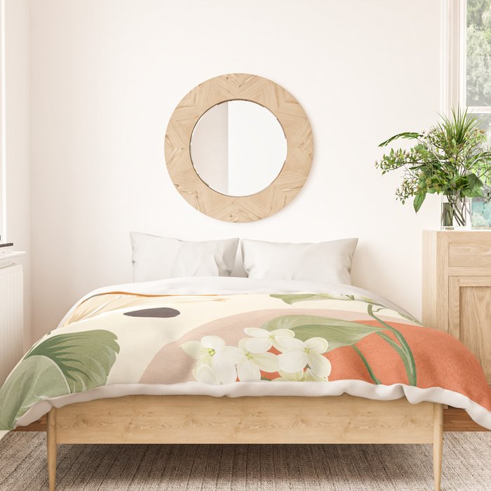 Colorful Flower Design 4 Duvet Cover Gallery Image 3