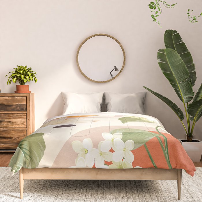 Colorful Flower Design 4 Comforter Gallery Image 3