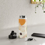 Colorful Flower Design 4 Water Bottle Gallery Image 4