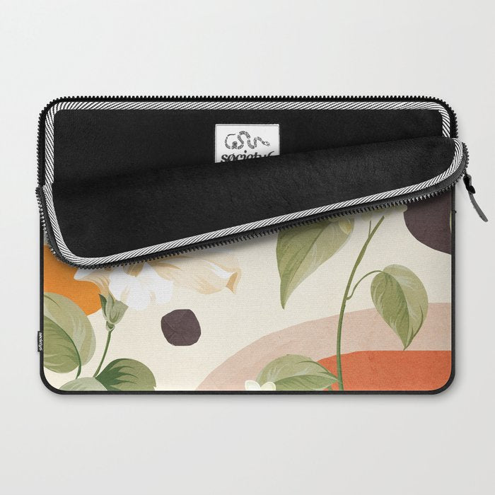 Colorful Flower Design 4 Laptop Sleeve Gallery Image 2