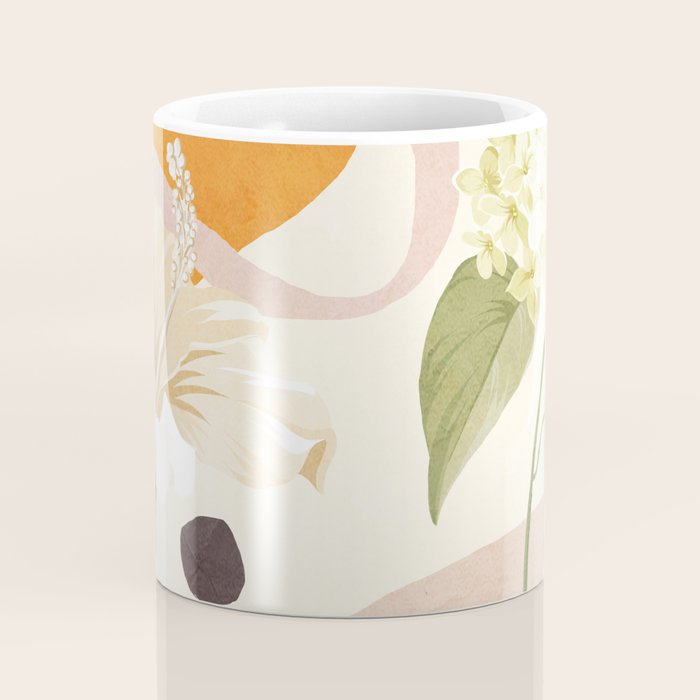 Colorful Flower Design 4 Coffee Mug Gallery Image 4