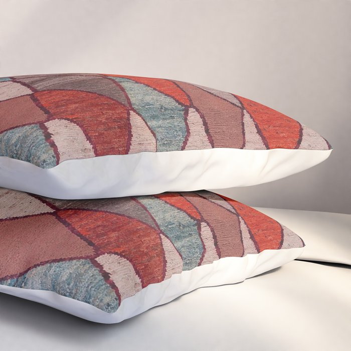 Earthy Berber Geometry Pillow Sham Gallery Image 3