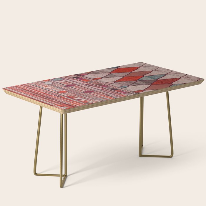 Earthy Berber Geometry Coffee Table Gallery Image 2