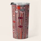Earthy Berber Geometry Travel Mug Gallery Image 3