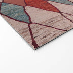Earthy Berber Geometry Welcome Mat Gallery Image 2